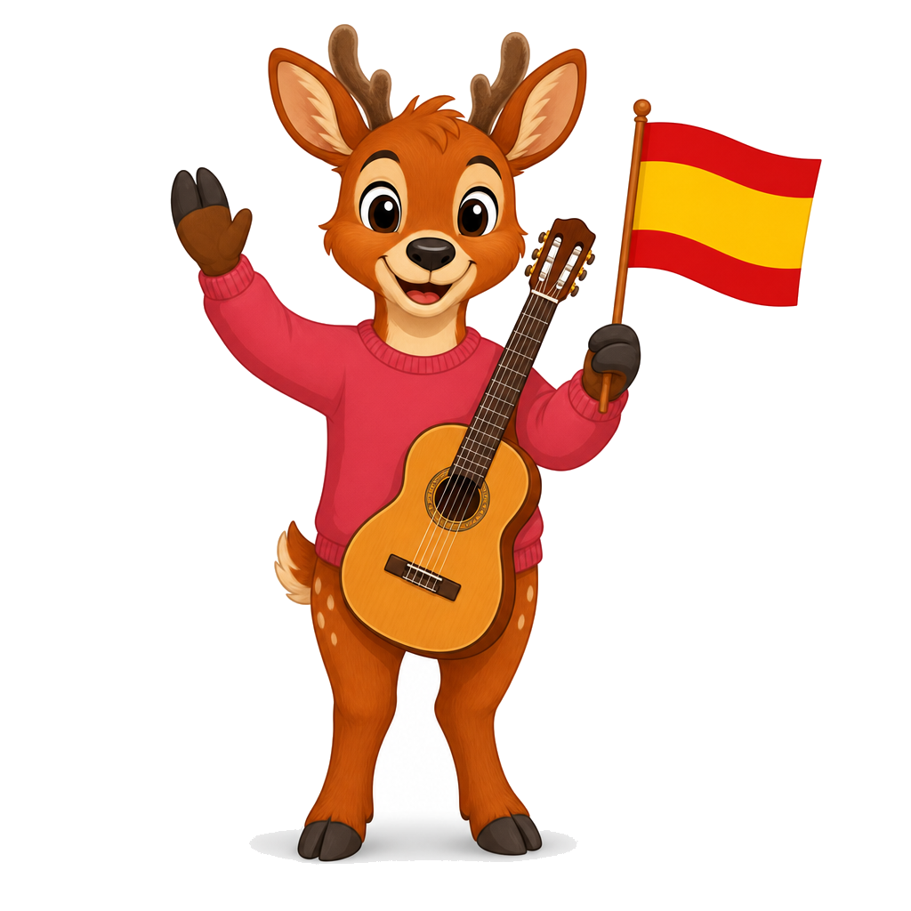 Oisín the red deer